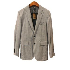 BRAND NEW BURBERRY Classic single-breasted wool suit blazer Size US